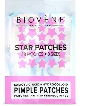 Biovène Rožinė Star Patches - Náplast na nedokonalosti ( 28 ks )