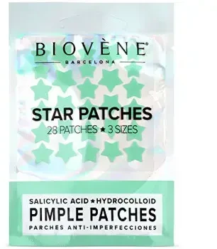 Biovene Žalias Star Pleistrai 28 vnt.