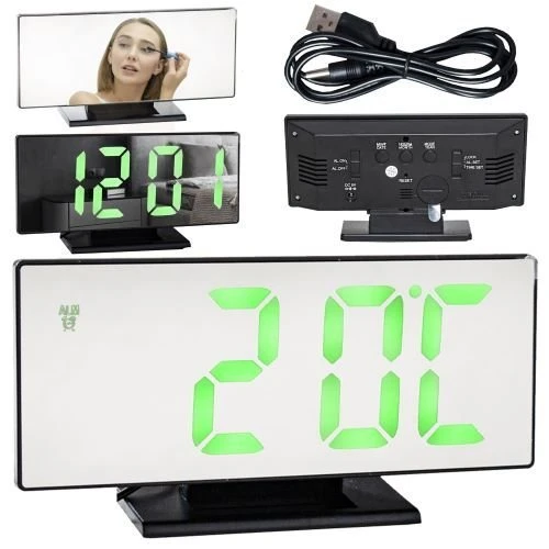 Blackmoon Laikrodis žadintuvas LED ekranas DS-3618L