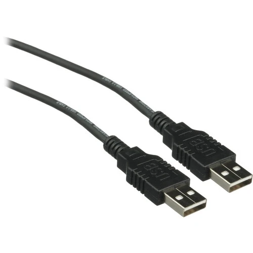 Goobay Kabelis USB type A kištukas - USB type A kištukas, USB 2.0, 1.8 m, Juoda