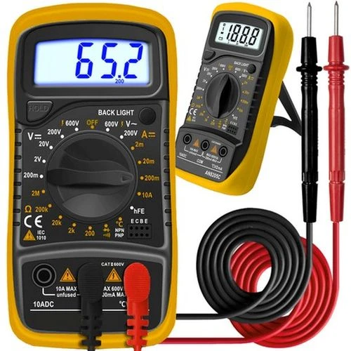 Blackmoon Multimetras XL830L + 2 laidai