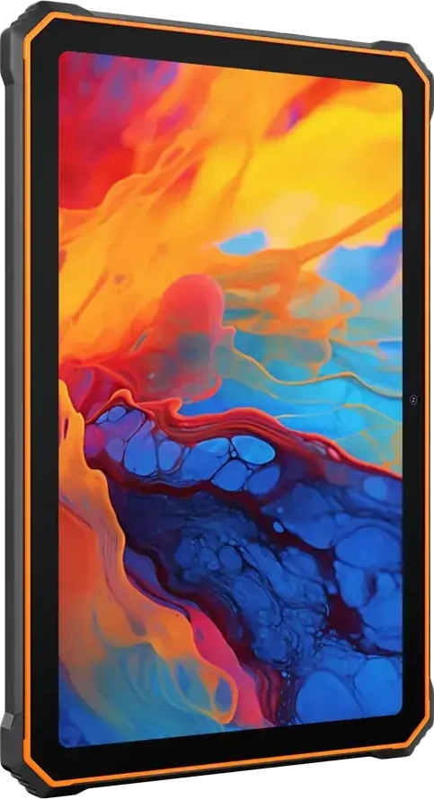 Planšetė Blackview Active 8 Pro Tab LTE 10.36-inch HD+IPS 1200x2000 60Hz Corning 5th 8GB/256GB, MT6789 Octa-core 2.2GHz 16MP Front/48MP Back Camera Baterija 22000mAh NO charging USB Type-C NFC PC Mode Android 15 SD card slot MIL-STD-810H Oranžinis
