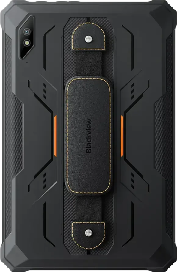 Planšetė Blackview Active 8 Pro Tab LTE 10.36-inch HD+IPS 1200x2000 60Hz Corning 5th 8GB/256GB, MT6789 Octa-core 2.2GHz 16MP Front/48MP Back Camera Baterija 22000mAh NO charging USB Type-C NFC PC Mode Android 15 SD card slot MIL-STD-810H Oranžinis