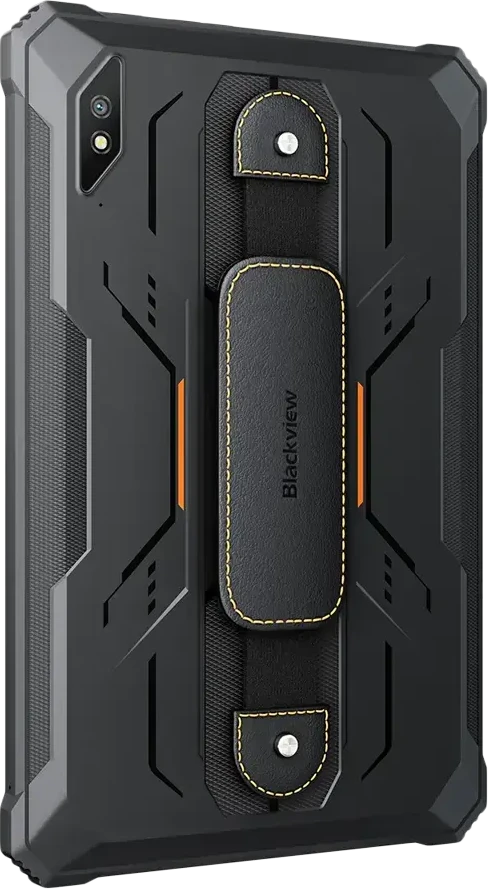 Planšetė Blackview Active 8 Pro Tab LTE 10.36-inch HD+IPS 1200x2000 60Hz Corning 5th 8GB/256GB, MT6789 Octa-core 2.2GHz 16MP Front/48MP Back Camera Baterija 22000mAh NO charging USB Type-C NFC PC Mode Android 15 SD card slot MIL-STD-810H Oranžinis