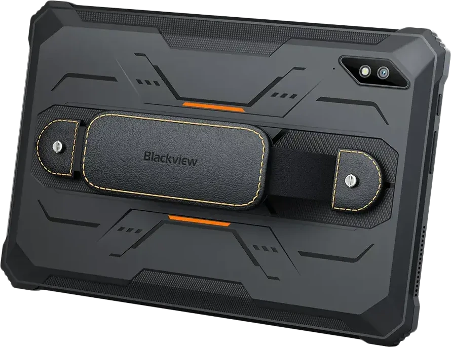 Planšetė Blackview Active 8 Pro Tab LTE 10.36-inch HD+IPS 1200x2000 60Hz Corning 5th 8GB/256GB, MT6789 Octa-core 2.2GHz 16MP Front/48MP Back Camera Baterija 22000mAh NO charging USB Type-C NFC PC Mode Android 15 SD card slot MIL-STD-810H Oranžinis