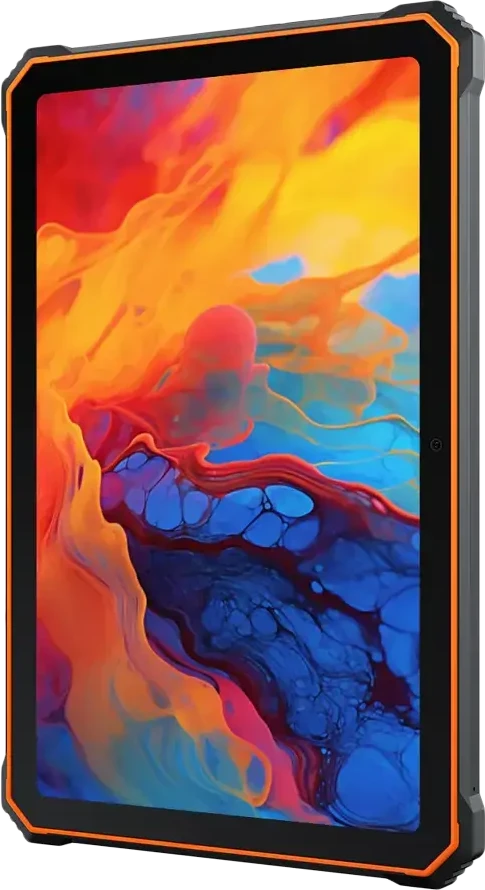 Planšetė Blackview Active 8 Pro Tab LTE 10.36-inch HD+IPS 1200x2000 60Hz Corning 5th 8GB/256GB, MT6789 Octa-core 2.2GHz 16MP Front/48MP Back Camera Baterija 22000mAh NO charging USB Type-C NFC PC Mode Android 15 SD card slot MIL-STD-810H Oranžinis