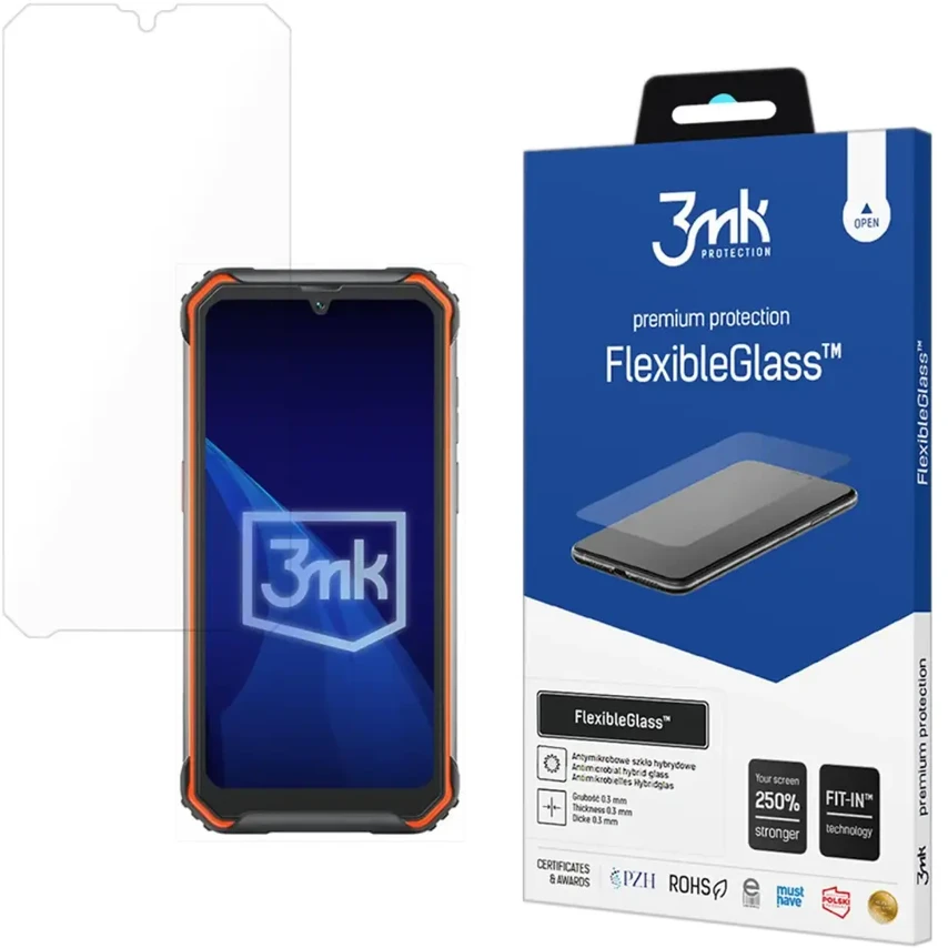 3Mk apsauga „Blackview BV7200“ – 3mk lankstus stiklas