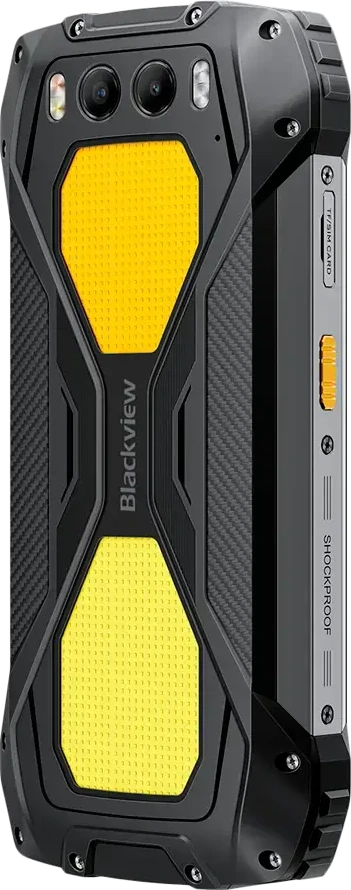 Blackview BV7300 LTE 6.67" HD+IPS 720x1604 90Hz Corning 5th MT6769V Aštuonių branduolių 2.0GHz 6+256GB CAM Priekinė 32MP Galinė 50+20MP Naktinio matymo kamera IP68/IP69K/MIL-STD-810H NFC 15000mAh Be įkroviklio Dvigubos stovyklavimo lemputės Geltona