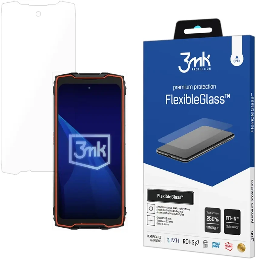 3Mk apsauga „Blackview BV9300 Pro“ – 3mk lankstus stiklas