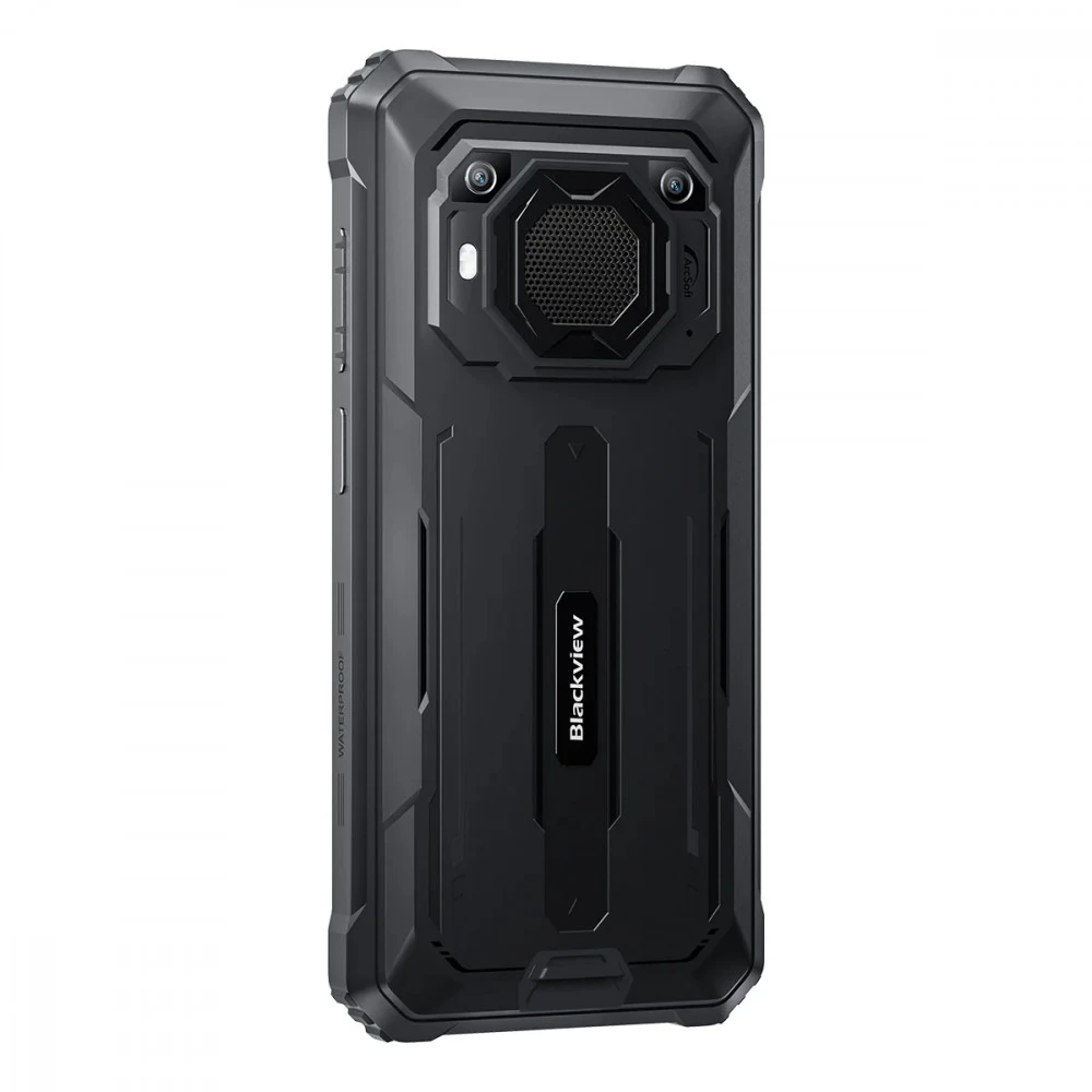 Blackview BV6200Pro 6.56" HD+ Helip P35 (aštuonių branduolių 2.3Ghz) 6GB + 128GB DS TF kortelė (1Tb maks.) CAM 8+13+0.3MP 13000mAh IP68 ir IPK69 MIL-SPEC 810H 18W atvirkštinis įkrovimas NFC pirštų atspaudų skaitytuvas Android 13 Juodas
