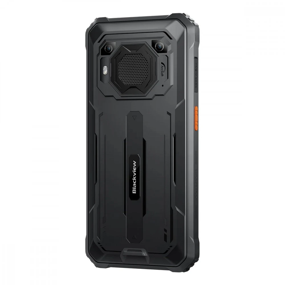 Blackview BV6200Pro 6.56" HD+ Helip P35 (aštuonių branduolių 2.3Ghz) 6GB + 128GB DS TF kortelė (1Tb maks.) CAM 8+13+0.3MP 13000mAh IP68 ir IPK69 MIL-SPEC 810H 18W atvirkštinis įkrovimas NFC pirštų atspaudų skaitytuvas Android 13 Juodas