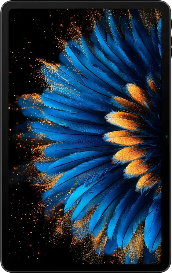 „Blackview MEGA 2 SET LTE“ 12 colių FHD+IPS 1200x2000 60Hz 12GB+256GB Unisoc T615 aštuonių branduolių 1,6 GHz kamera Priekinė 8MP Galinė 16MP 9000mAh+Įkrovimas 18W Greitas / Kabelis Plėvelė Dėklas Rašiklis Pelė Klaviatūra EN Netflix HD Android 15 Celestial Pilkas