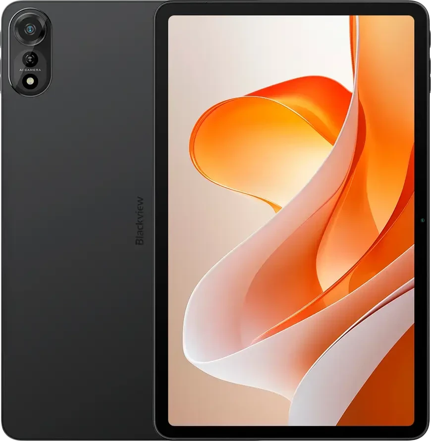Planšetė Blackview MEGA 2 WiFi 12 colių FHD 1200x2000 90Hz 12GB + 256GB Allwinner A733 aštuonių branduolių 2.2GHz kamera Priekinė 8MP Galinė 16MP 9000mAh be įkrovimo Netflix HD TUV Rheiland Android 15 Celestial Gray