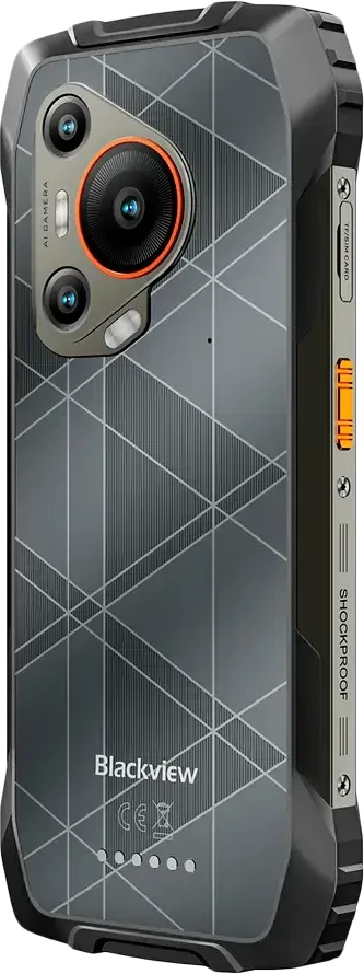 Blackview Rugged BL7000 Dvigubas 5G 6.78" FHD+IPS 1080x2460 8Gb+256Gb MT6835V Aštuonių branduolių 2.4GHz kamera Priekinė 32MP Galinė 50+20MP Naktinio matymo NFC Pirštinių režimas DI 7500mAh Be įkrovimo Android 15 Juodas