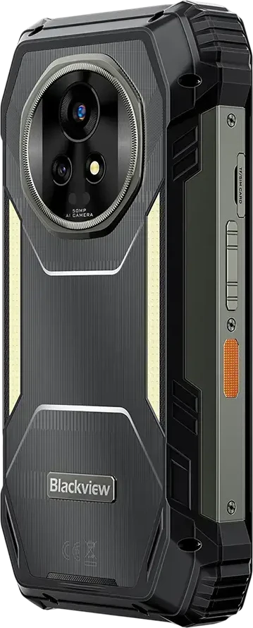 „Blackview XPLORE 2“ tvirtas telefonas, 6,73 colio, AMOLED, 3200x1440, 120 Hz, 12/256 GB, MT 8300, aštuonių branduolių procesorius, 3,35 GHz, 50 MP, priekinė kamera, 50+20 MP, galinė kamera, naktinio matymo funkcija, 457 lm, TUV silpno apšvietimo klasė, Mėlyna apšvietimo sertifikavimas, UL94 HB, WiFi6E nuo -20 iki +60, 20000 mAh, MIL-STD-810H, Juodas