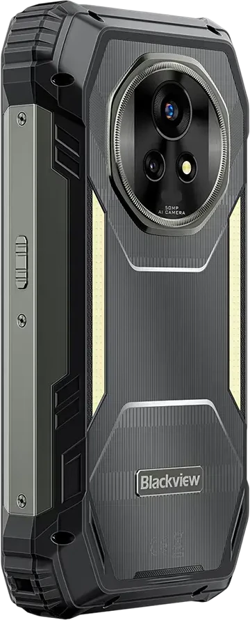 „Blackview XPLORE 2“ tvirtas telefonas, 6,73 colio, AMOLED, 3200x1440, 120 Hz, 12/256 GB, MT 8300, aštuonių branduolių procesorius, 3,35 GHz, 50 MP, priekinė kamera, 50+20 MP, galinė kamera, naktinio matymo funkcija, 457 lm, TUV silpno apšvietimo klasė, Mėlyna apšvietimo sertifikavimas, UL94 HB, WiFi6E nuo -20 iki +60, 20000 mAh, MIL-STD-810H, Juodas