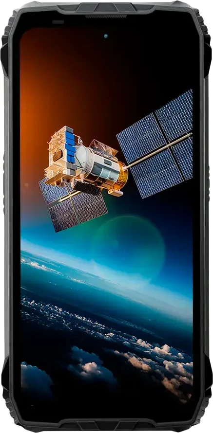 Blackview XPLORE 2 Satellite Rugged Phone 5G 6.73 inch AMOLED 3200x1440 120Hz 12+256GB MT 8300 Octa-Core 3.35GHz 50MP Front 50+20MP Rear Cam Night Vision WiFi6 BT5.4 20000mAh 120W Gorilla Glass 5 MIL-STD-810H Android 15,Juodas