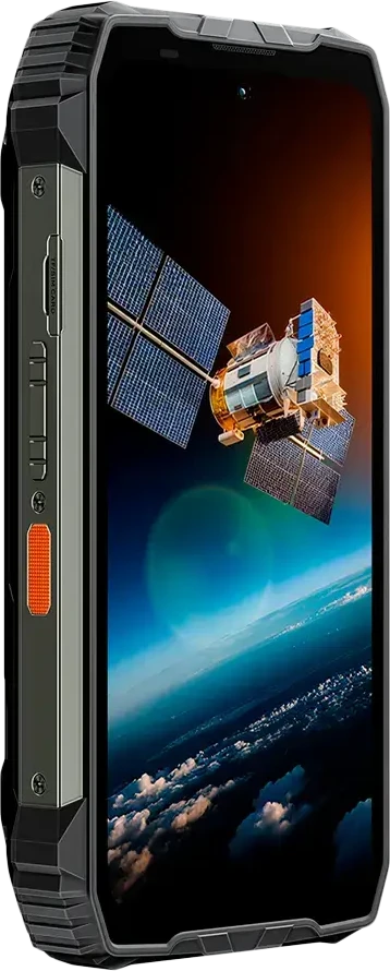 Blackview XPLORE 2 Satellite Rugged Phone 5G 6.73 inch AMOLED 3200x1440 120Hz 12+256GB MT 8300 Octa-Core 3.35GHz 50MP Front 50+20MP Rear Cam Night Vision WiFi6 BT5.4 20000mAh 120W Gorilla Glass 5 MIL-STD-810H Android 15,Juodas