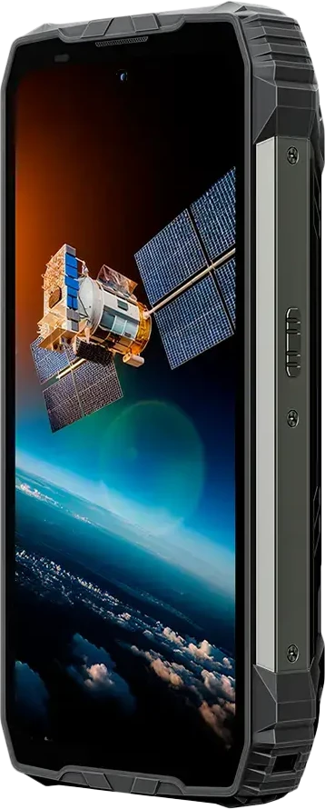 Blackview XPLORE 2 Satellite Rugged Phone 5G 6.73 inch AMOLED 3200x1440 120Hz 12+256GB MT 8300 Octa-Core 3.35GHz 50MP Front 50+20MP Rear Cam Night Vision WiFi6 BT5.4 20000mAh 120W Gorilla Glass 5 MIL-STD-810H Android 15,Juodas