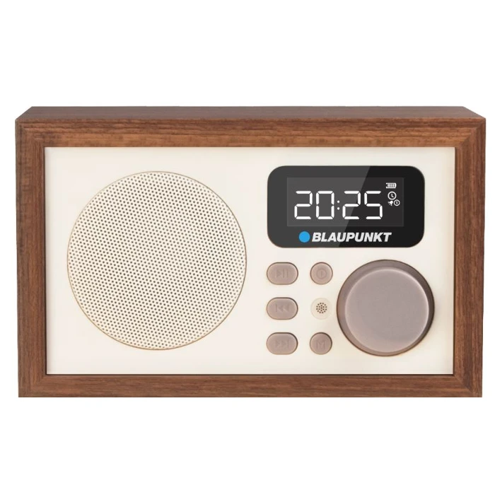 Blaupunkt Laikrodis retro HR5BR FM USB Alarm