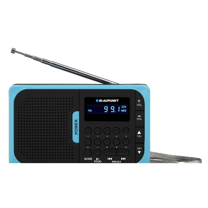 Nešiojamas radijas Blaupunkt PR5BL (mėlyno spalva)
