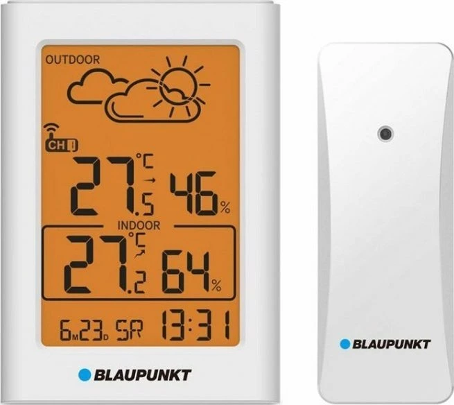 Oro stotis - Blaupunkt WS15WH su lauko jutikliu baltas