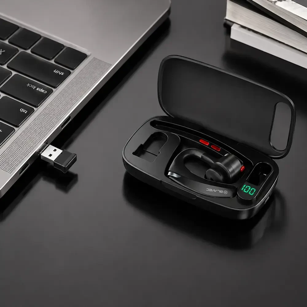 Blavec Bluetooth laisvų rankų įranga Legend 5 Multipoint (BHLE5-B) juodos spalvos