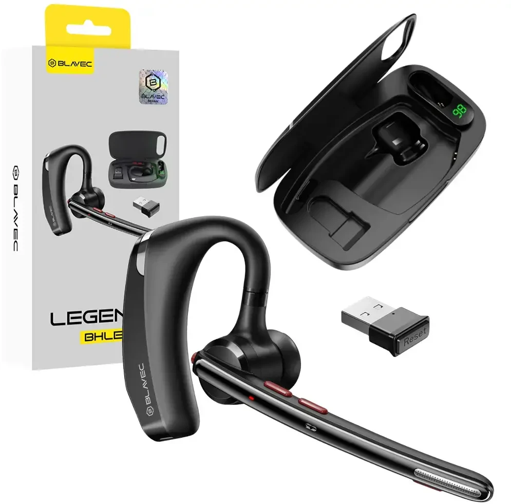 Blavec Bluetooth laisvų rankų įranga Legend 5 Multipoint (BHLE5-B) juodos spalvos