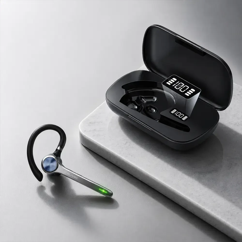 Blavec Bluetooth laisvų rankų įranga Talk 1 Multipoint (BHTA1-B) juodos spalvos
