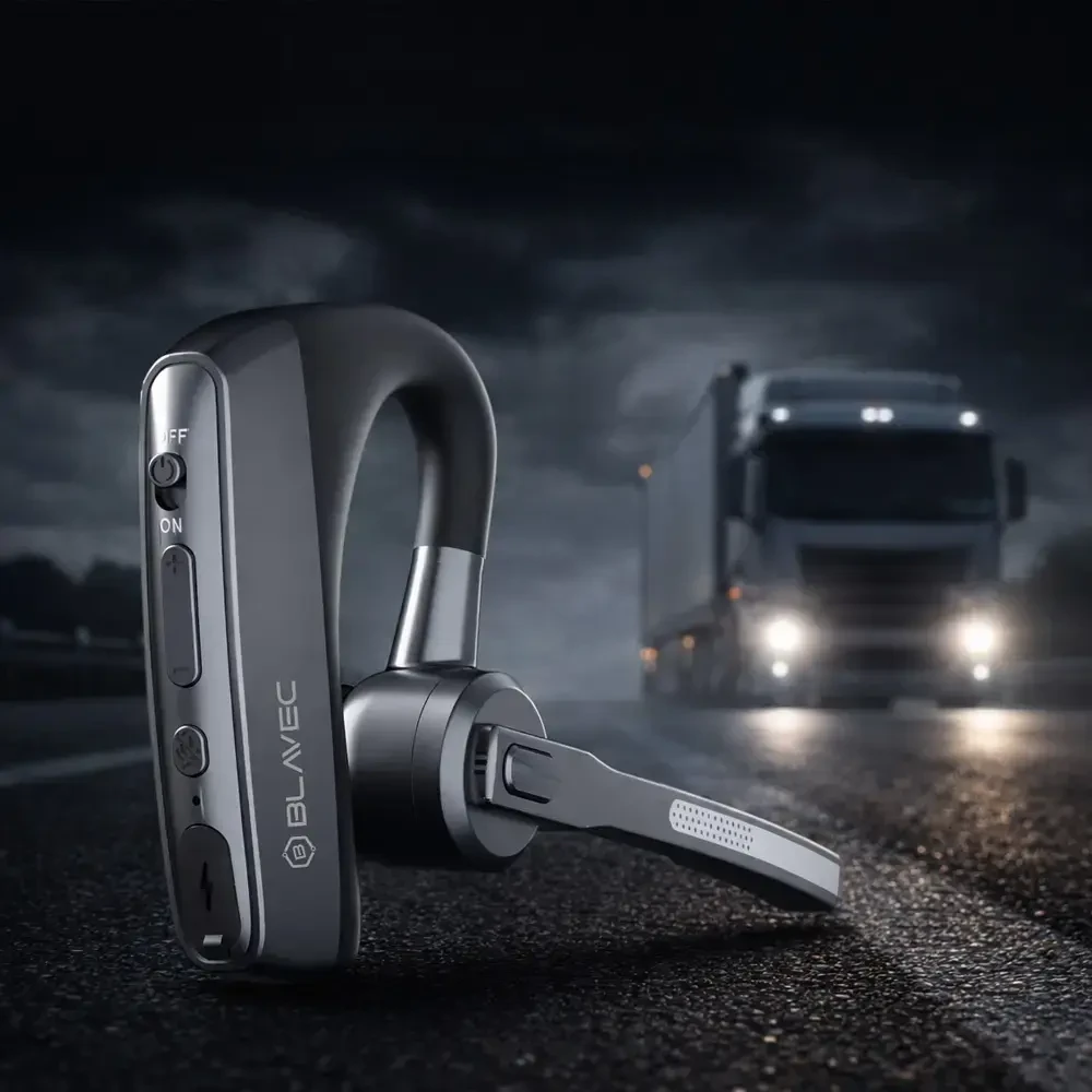 Blavec Ausinė Bluetooth Voyager 1 Multipoint (BHVG1-B) juoda