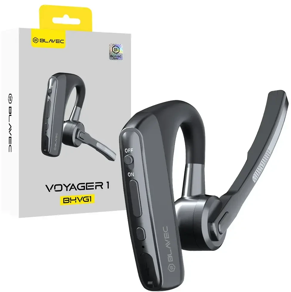 Blavec Ausinė Bluetooth Voyager 1 Multipoint (BHVG1-B) juoda