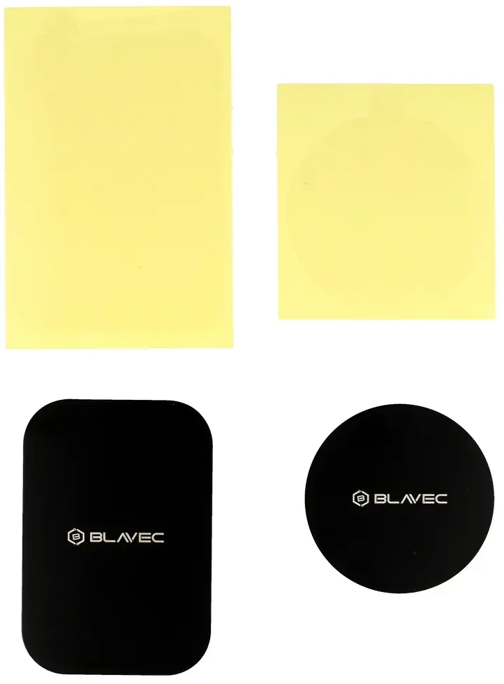 Blavec automobilio laikiklis BH-02, magnetinis, tvirtinamas prie priekinio stiklo / prietaisų skydelio (BH02-MWSB), juodas