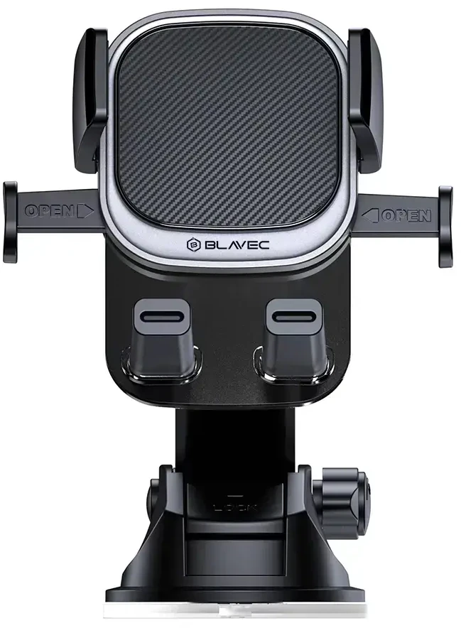 Blavec automobilinis laikiklis BH-12 (BH12-WSB) juodos spalvos