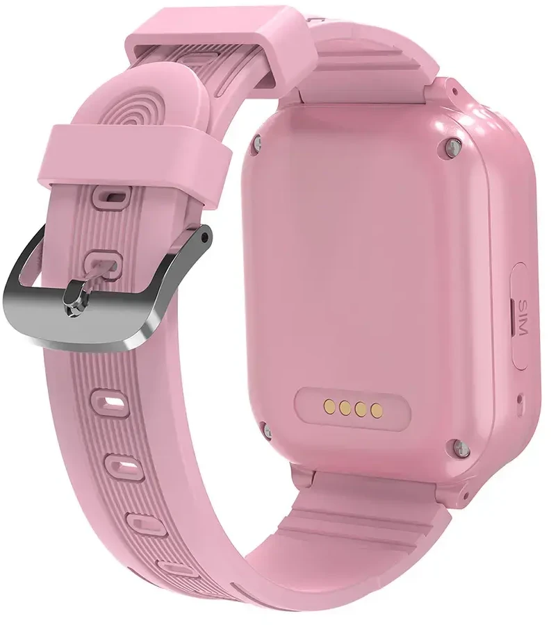 Blavec Išmanusis laikrodis K02 Kids GPS / 4G / SOS (SWK02-P) rožinės spalvos
