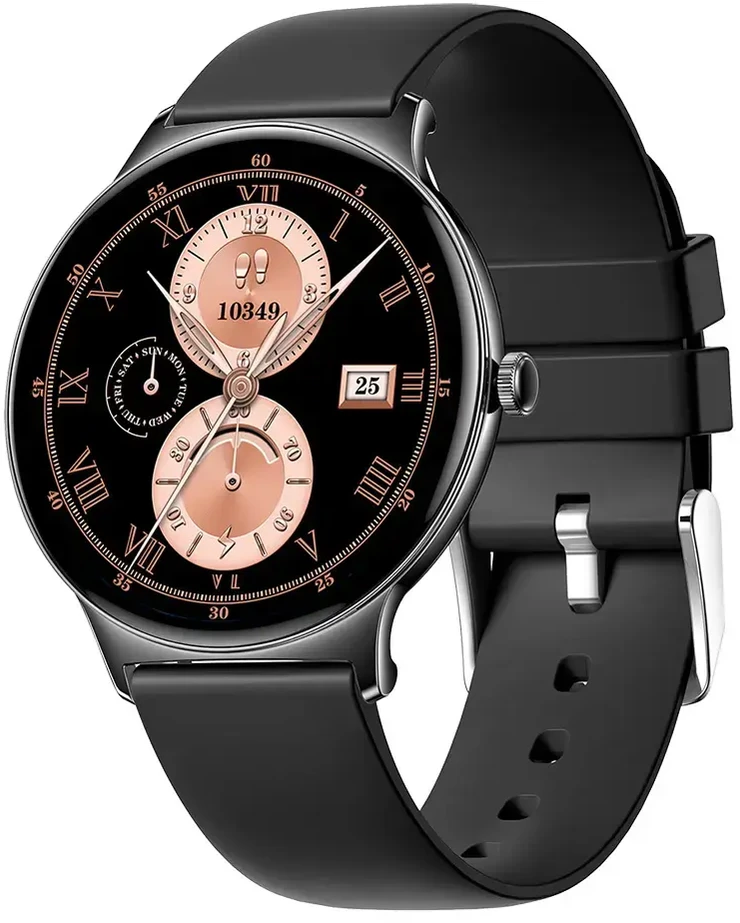 Blavec išmanusis laikrodis M01 Vesta HD AMOLED (SWM01-B) juodos spalvos