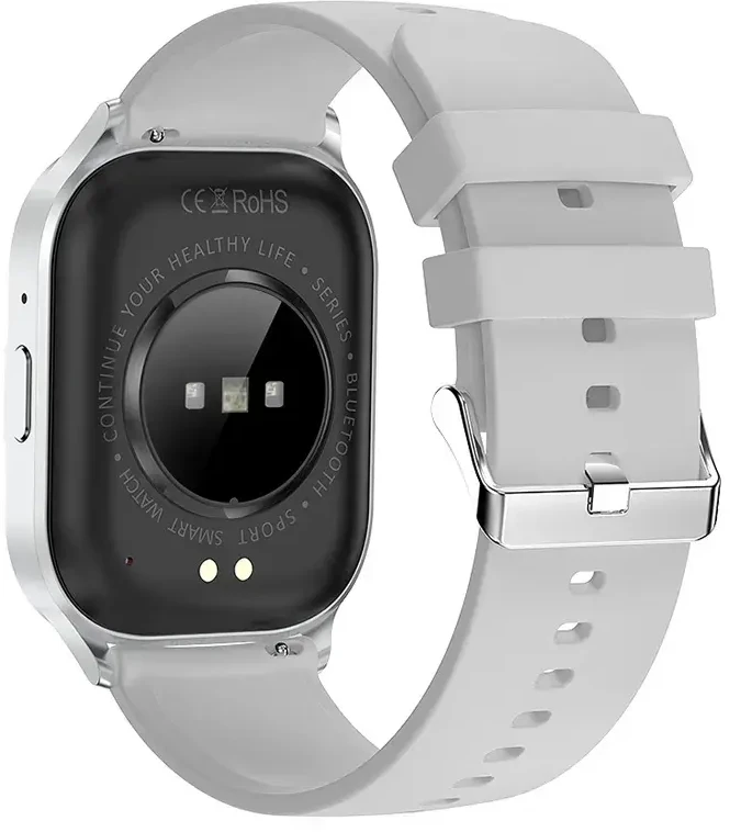 Oem Blavec išmanusis laikrodis W18 Hellia HD AMOLED (SWW18-G) pilkos spalvos