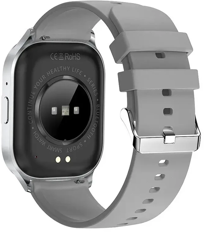 Blavec Išmanusis laikrodis W18 Hellia HD AMOLED (SWW18-G) pilkos spalvos