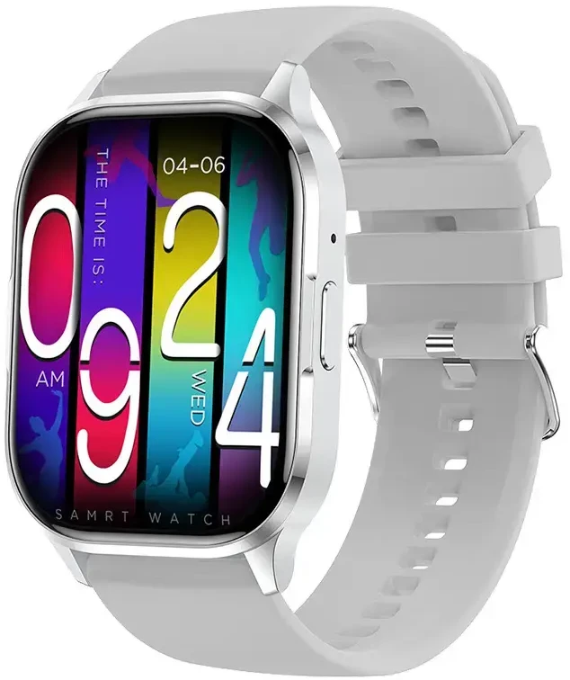Oem Blavec išmanusis laikrodis W18 Hellia HD AMOLED (SWW18-G) pilkos spalvos