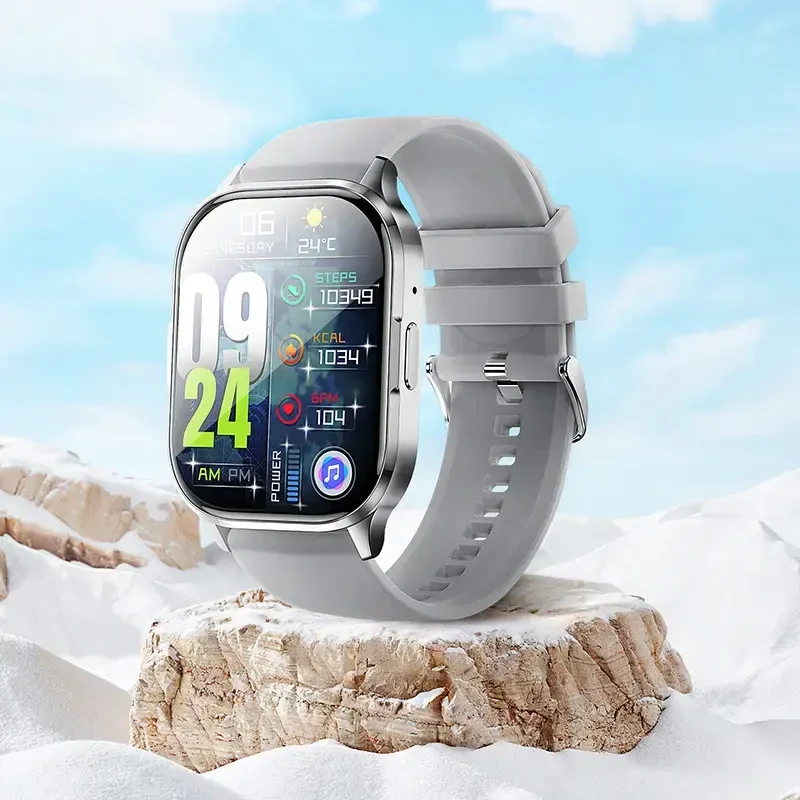 Blavec Išmanusis laikrodis W18 Hellia HD AMOLED (SWW18-G) pilkos spalvos