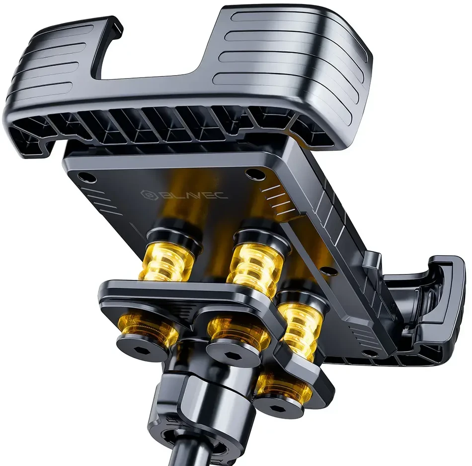 Blavec dviratinis laikiklis BV-04 Velo to handlebar with shock absorbtion (BV04-SAHB) juodas