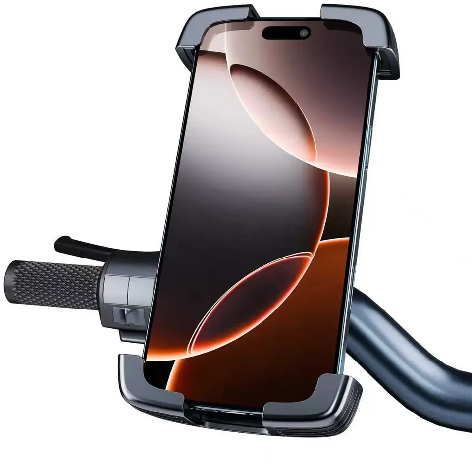 Blavec dviratinis laikiklis BV-04 Velo to handlebar with shock absorbtion (BV04-SAHB) juodas
