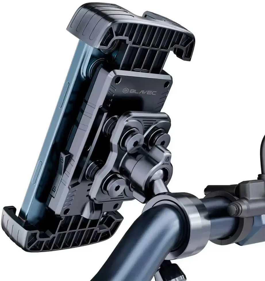 Blavec dviratinis laikiklis BV-04 Velo to handlebar with shock absorbtion (BV04-SAHB) juodas