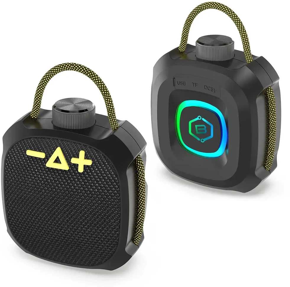 Blavec nešiojama kolonėlė Bluetooth TWS WS-04 Go Box – 5W (WS04-B) juodos spalvos