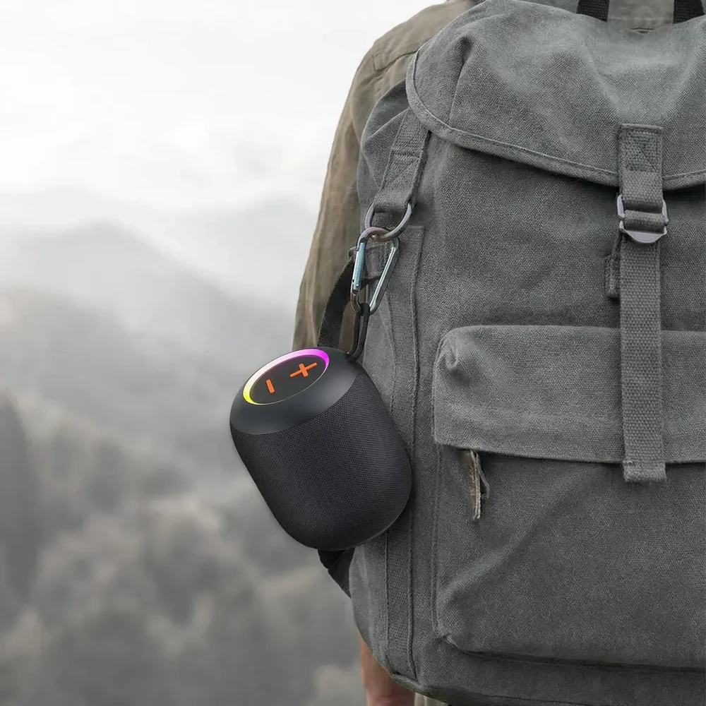 Blavec nešiojama kolonėlė Bluetooth TWS WS-05 Go Boom – 5W (WS05-B) juodos spalvos