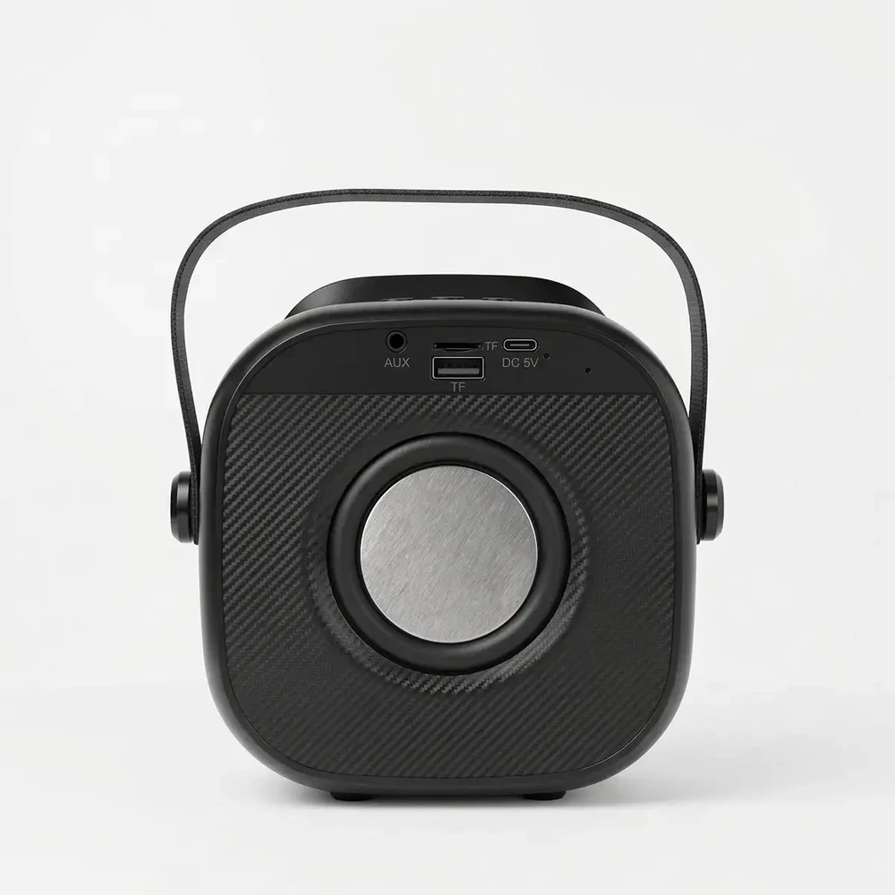 Blavec nešiojama bluetooth kolonėlė WS-08 Karaoke Idol – 8W su 2 mikrofonais (WS08-2MB) juodos spalvos