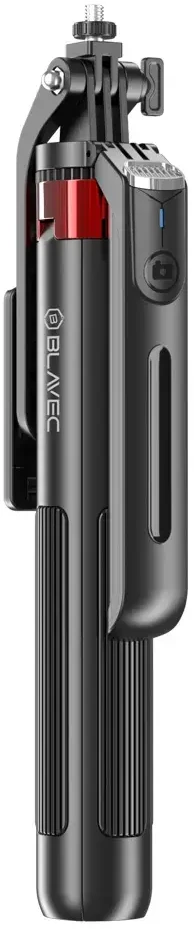 Oem Blavec Asmenukių lazda Aliuminio Fusion P09 trikojis + nuotolinio valdymo pultelis 1,8 m (SSFP09-TRB18) juodos spalvos