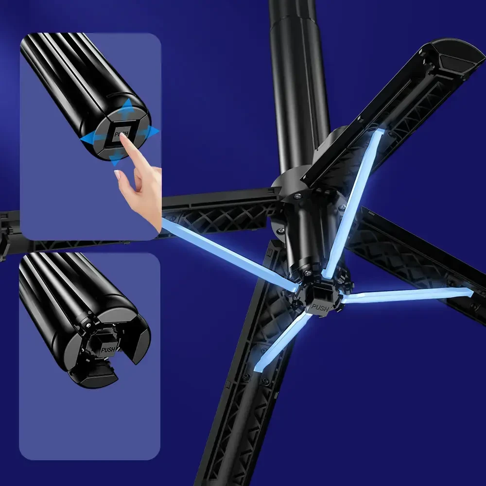 Blavec Selfie Stick Aliuminio Fusion P-10 Gimbal tripod + pilot 1 metras (SSFP10G-TRB10) juodos spalvos