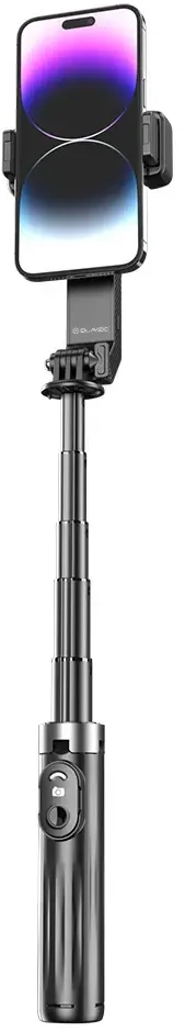 Blavec Selfie Stick Aliuminio Fusion P-10 Gimbal tripod + pilot 1 metras (SSFP10G-TRB10) juodos spalvos