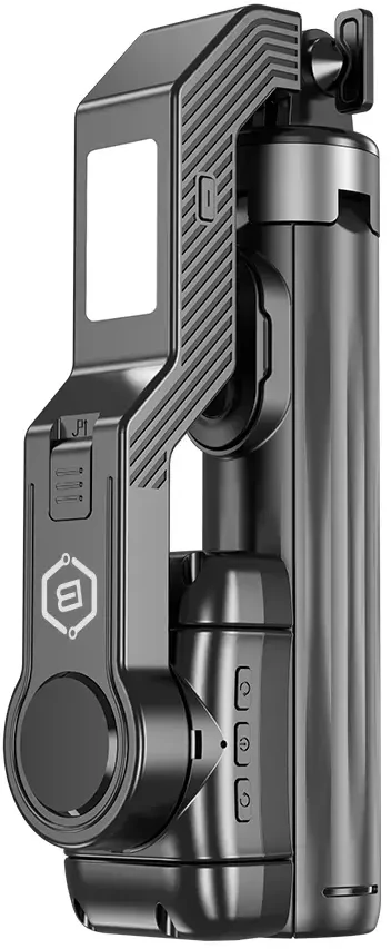 Blavec Selfie Stick Aliuminio Fusion P-10 Gimbal tripod + pilot 1 metras (SSFP10G-TRB10) juodos spalvos