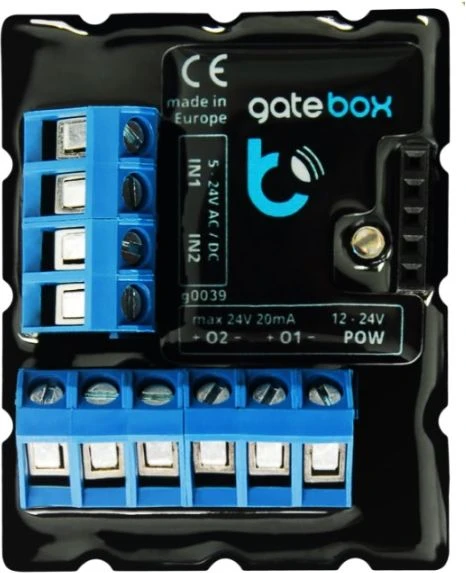 BleBox GateBox – WiFi vartų valdiklis – Android/iOS programa